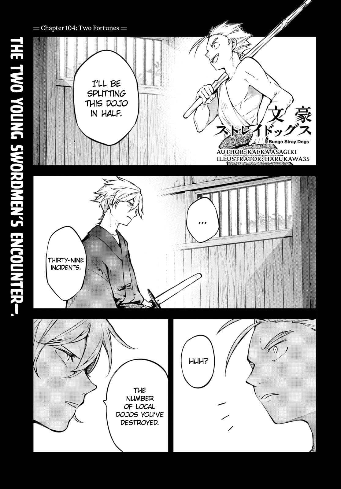 Bungou Stray Dogs, Chapter 104 image 02